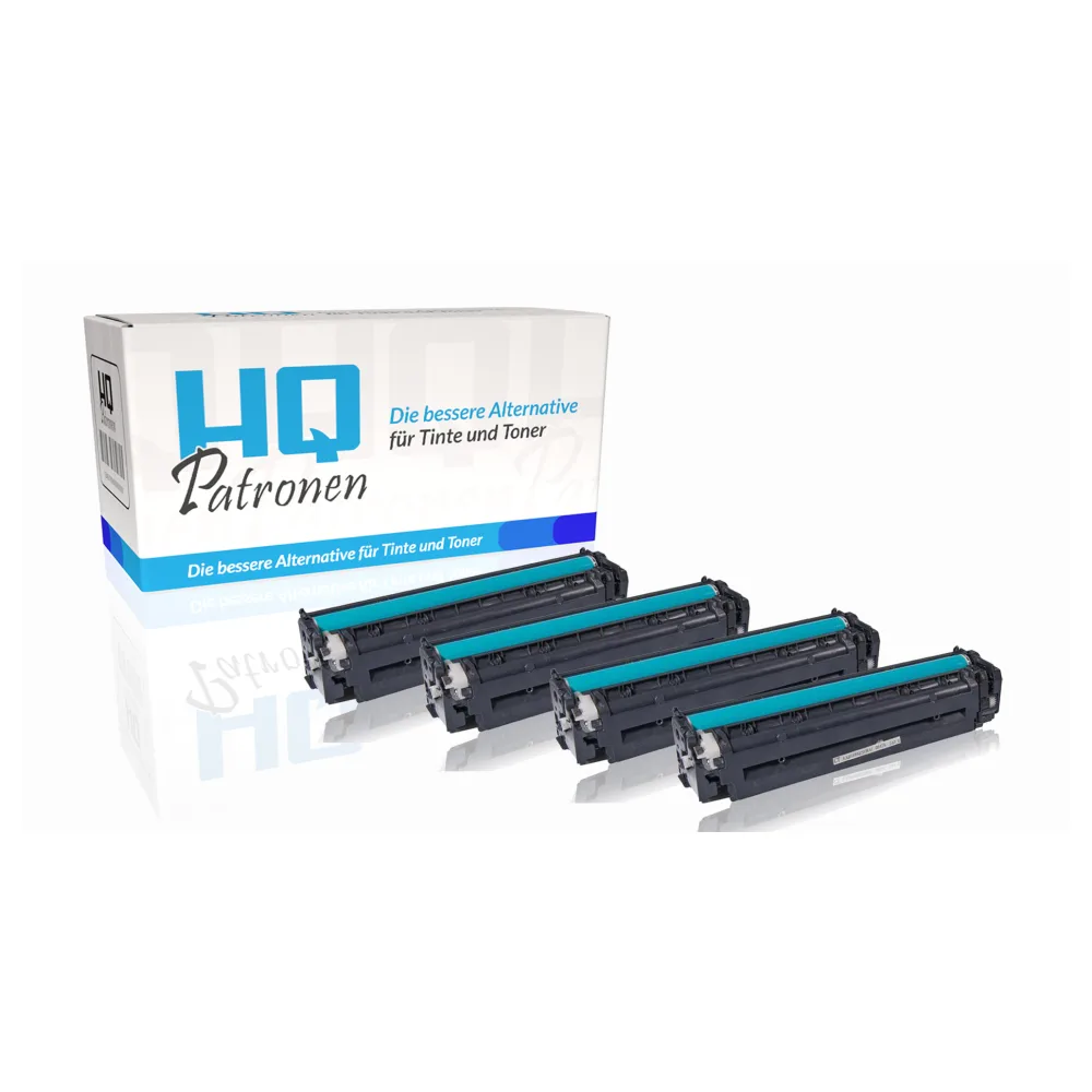 Multipack kompatibel zu Canon 731 enthält 4x Tonerkartusche