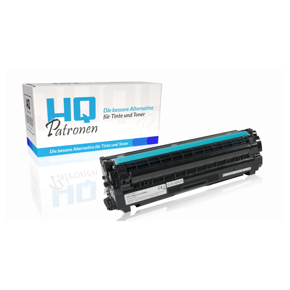 Kompatibel zu Samsung / HP CLT-C506L/ELS / C506L Tonerkartusche, cyan