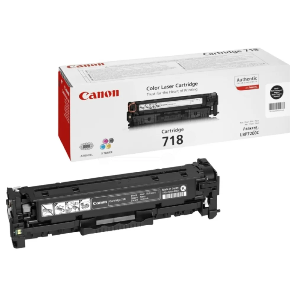 Original Canon 2662B002 / 718BK Toner schwarz