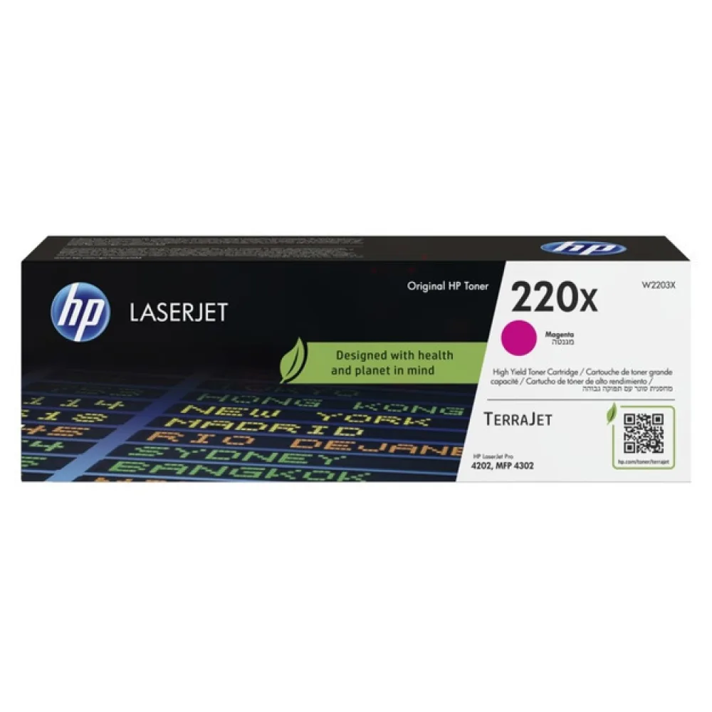 Original HP W2203X / 220X Toner magenta