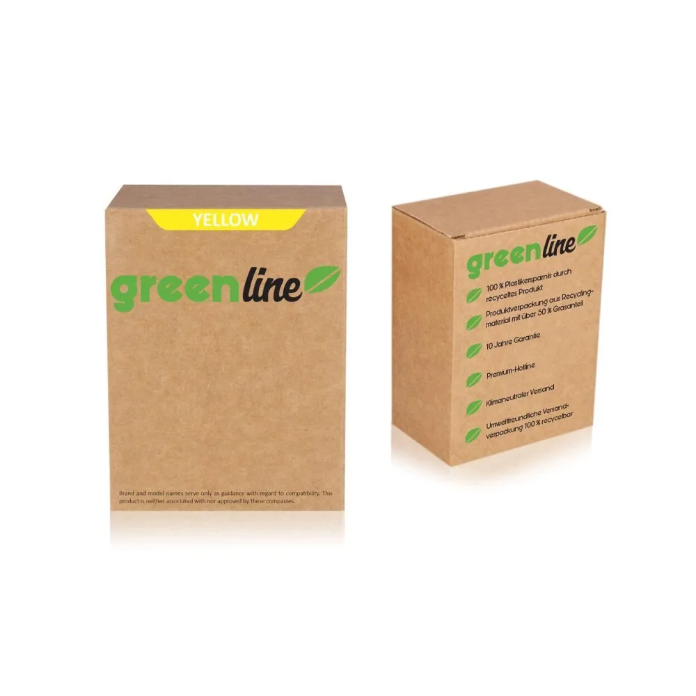greenline ersetzt HP 3JA29AE / 963XL Tintenpatrone, gelb