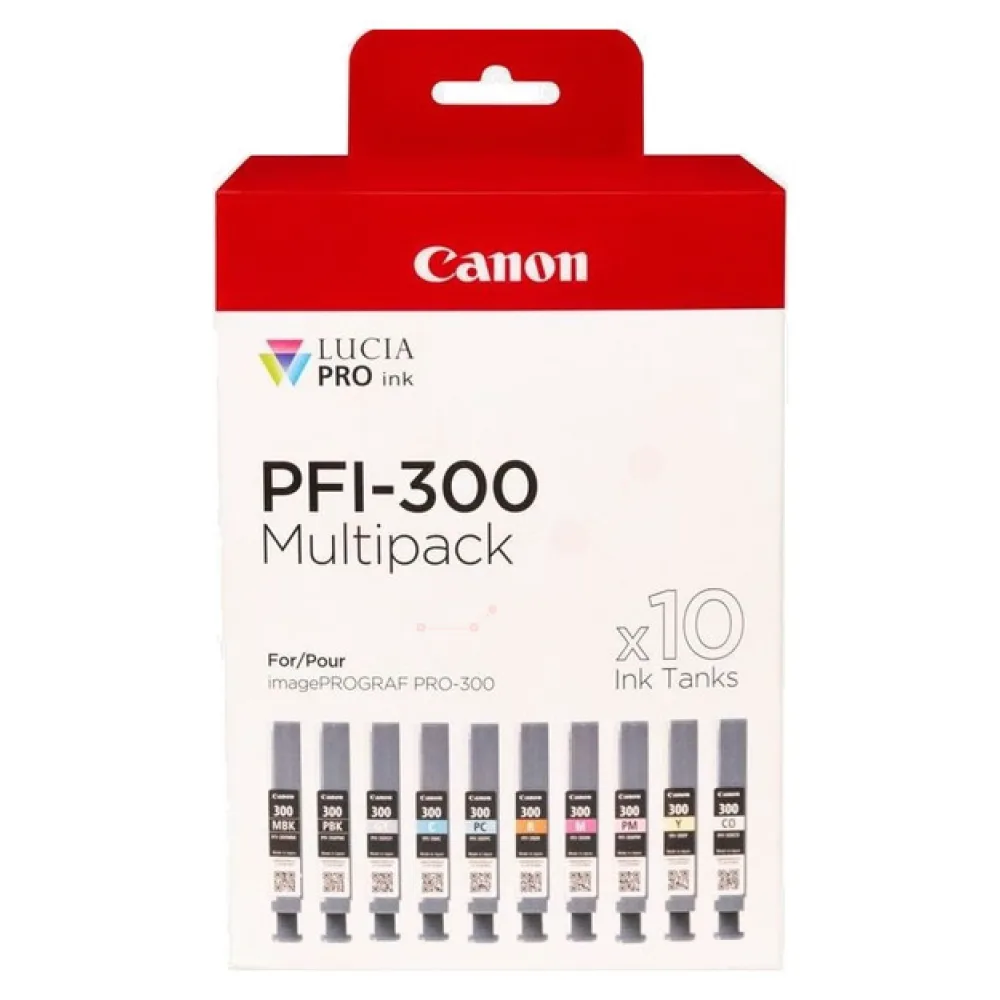 Original Canon 4192C008 / PFI300 Tintenpatrone Multipack
