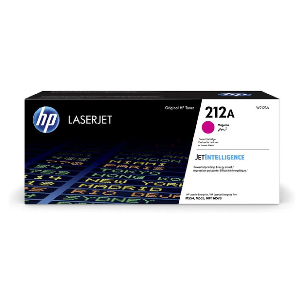 Original HP W2123A / 212A Toner magenta