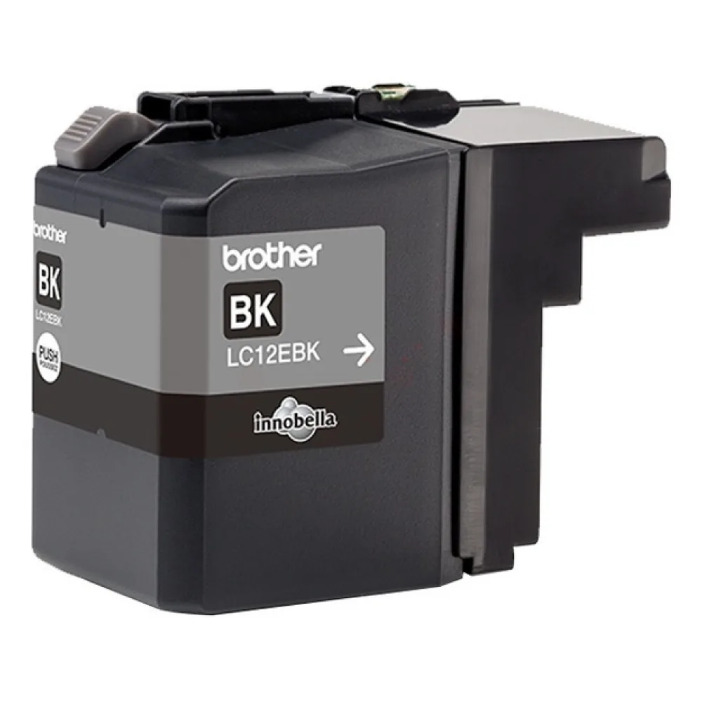 Original Brother LC12EBK Tintenpatrone schwarz
