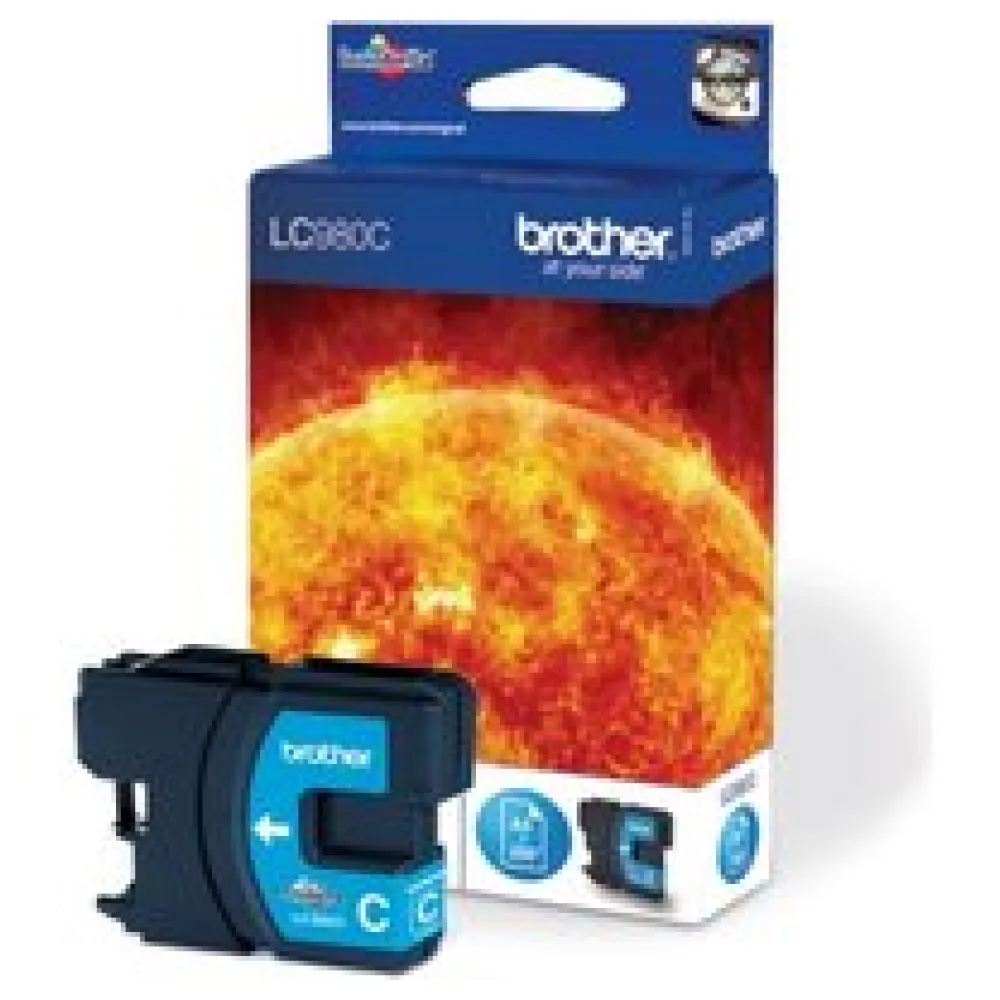 Original Brother LC980C Tintenpatrone cyan – Bild 2