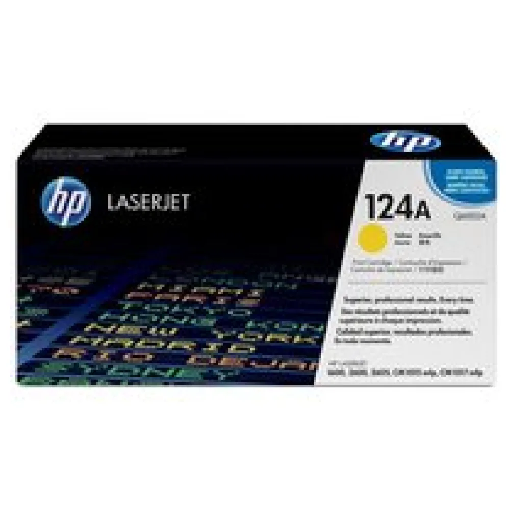 Original HP Q6002A / 124A Toner gelb – Bild 2