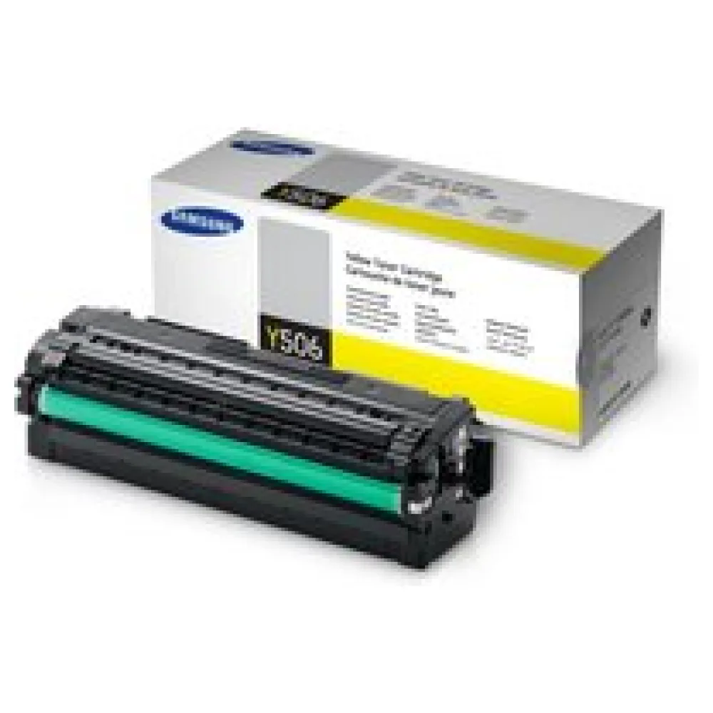 Original Samsung / HP SU515A / CLTY506L Toner gelb – Bild 2