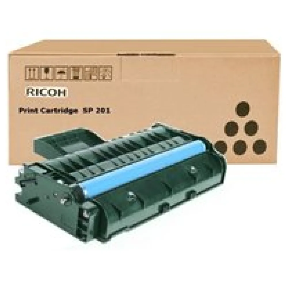 Original Ricoh 407999 / TYPESP201 Toner schwarz – Bild 2