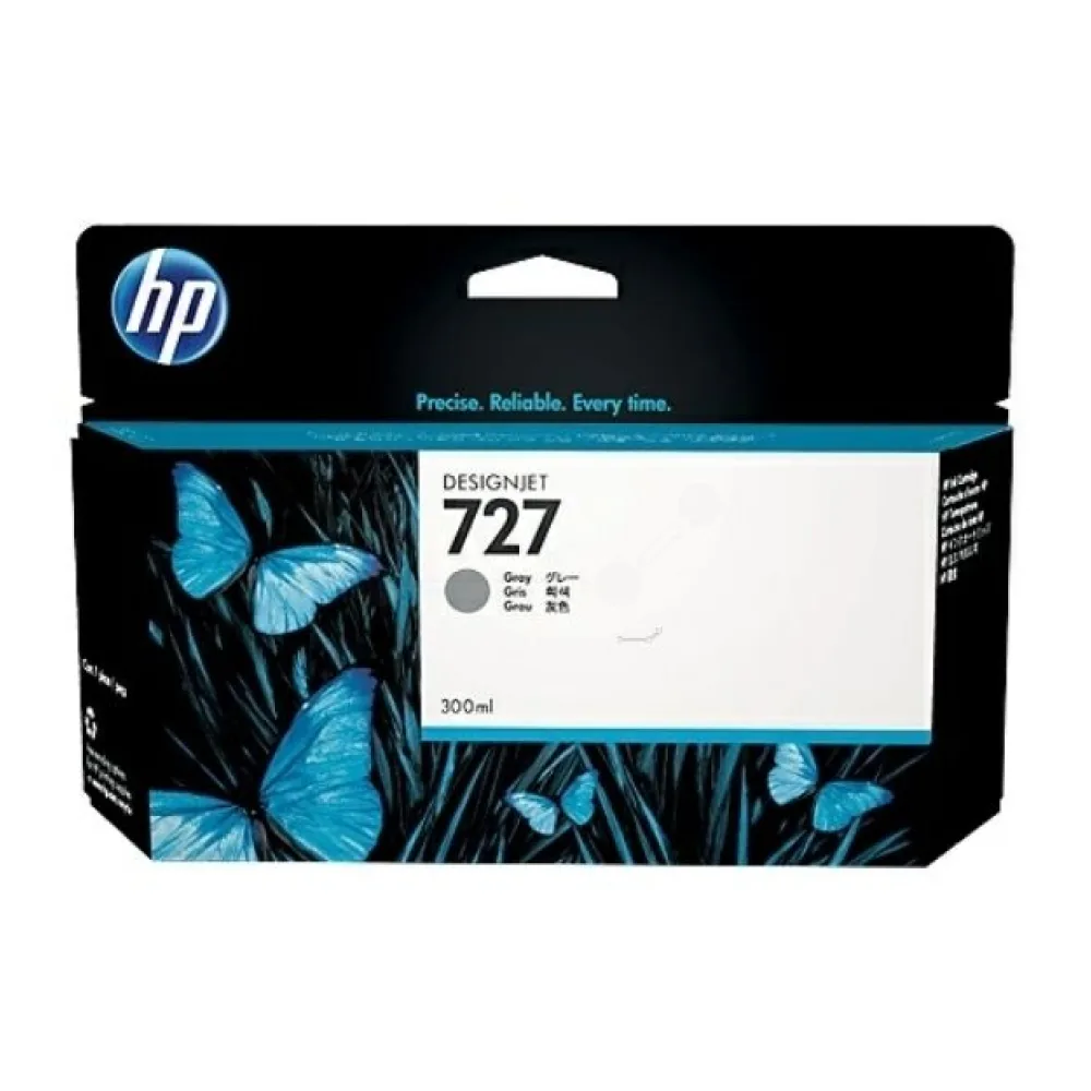 Original HP F9J80A / 727 Tintenpatrone grau