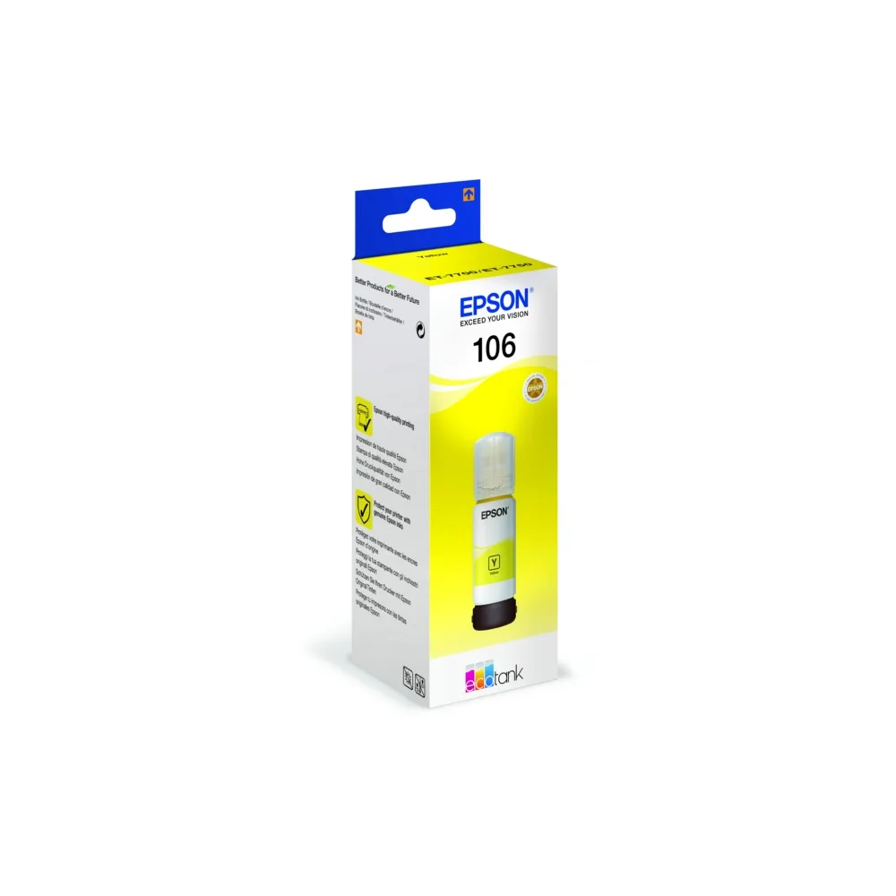 Original Epson C13T00R440 / 106 Tintenflasche gelb