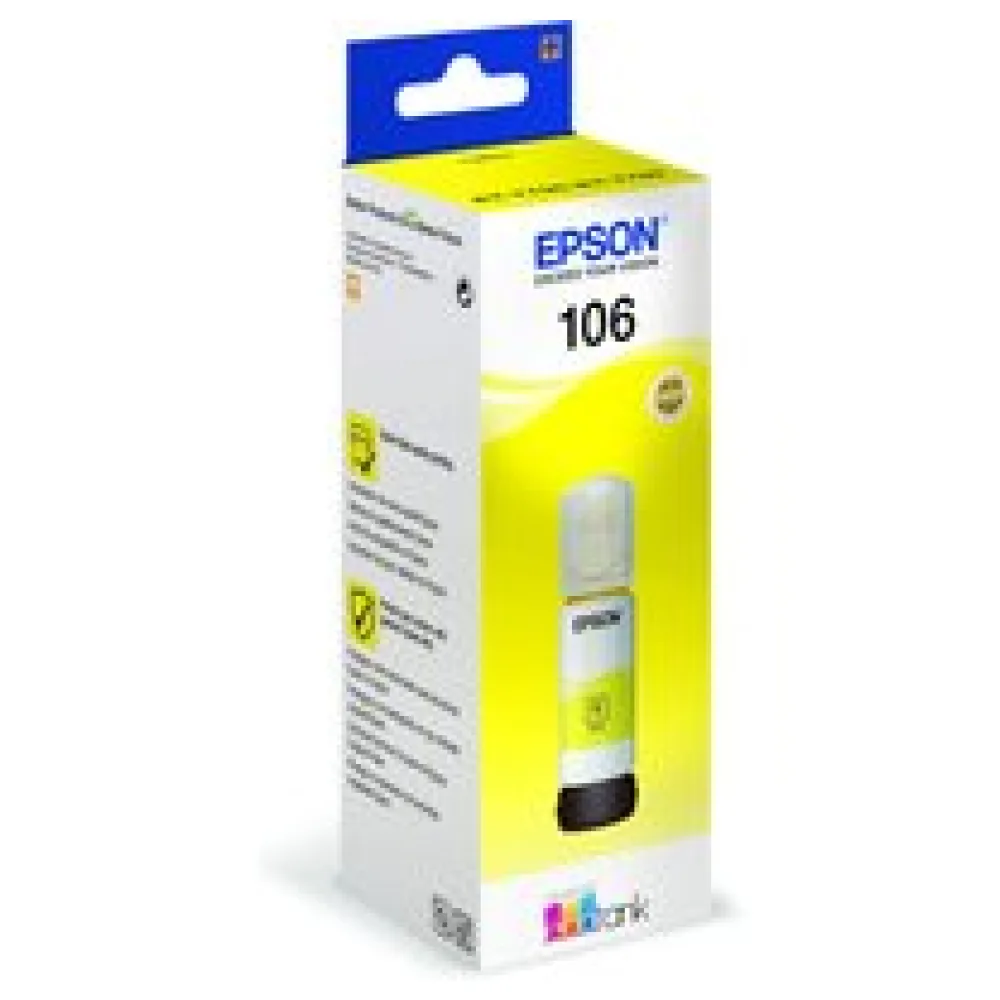 Original Epson C13T00R440 / 106 Tintenflasche gelb – Bild 2