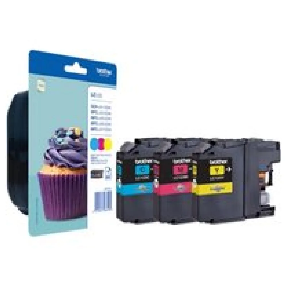 Original Brother LC123RBWBP Tintenpatrone Multipack – Bild 2