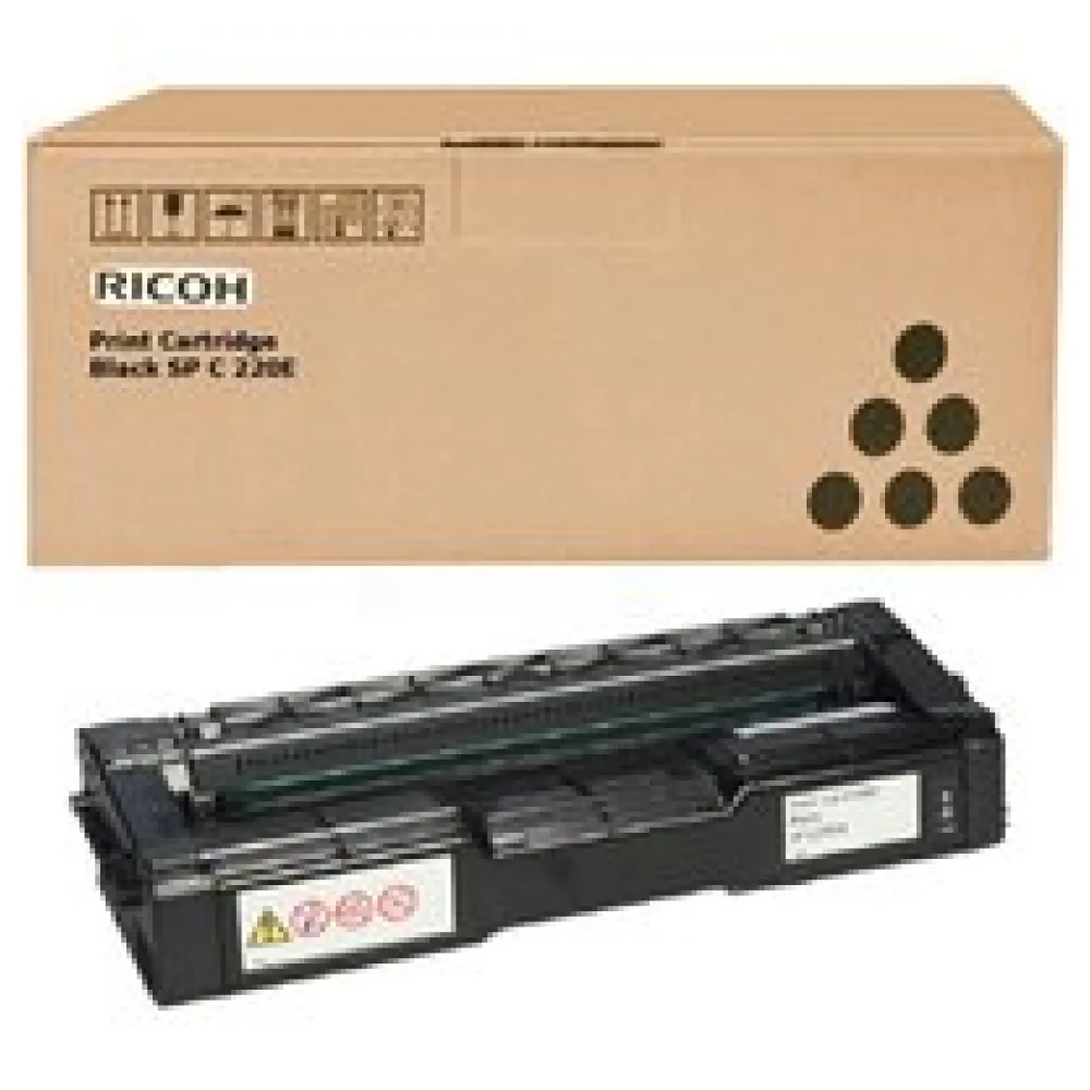 Original Ricoh 407543 Toner schwarz – Bild 2
