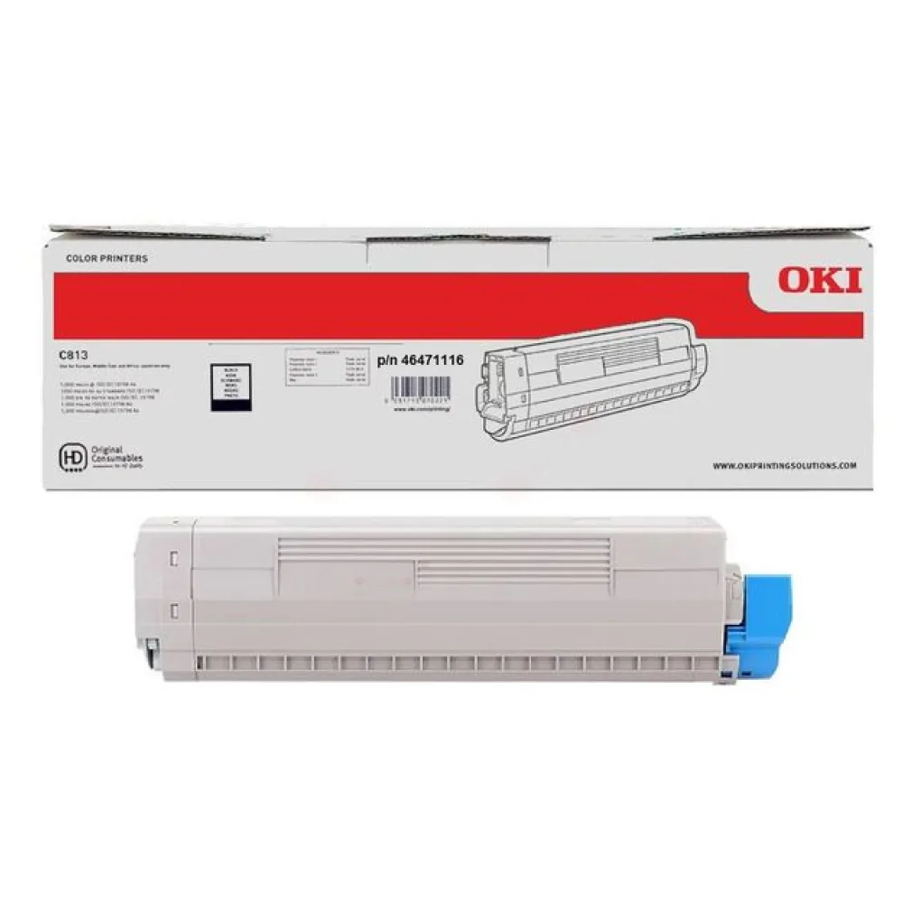 Original OKI 46471116 Toner schwarz