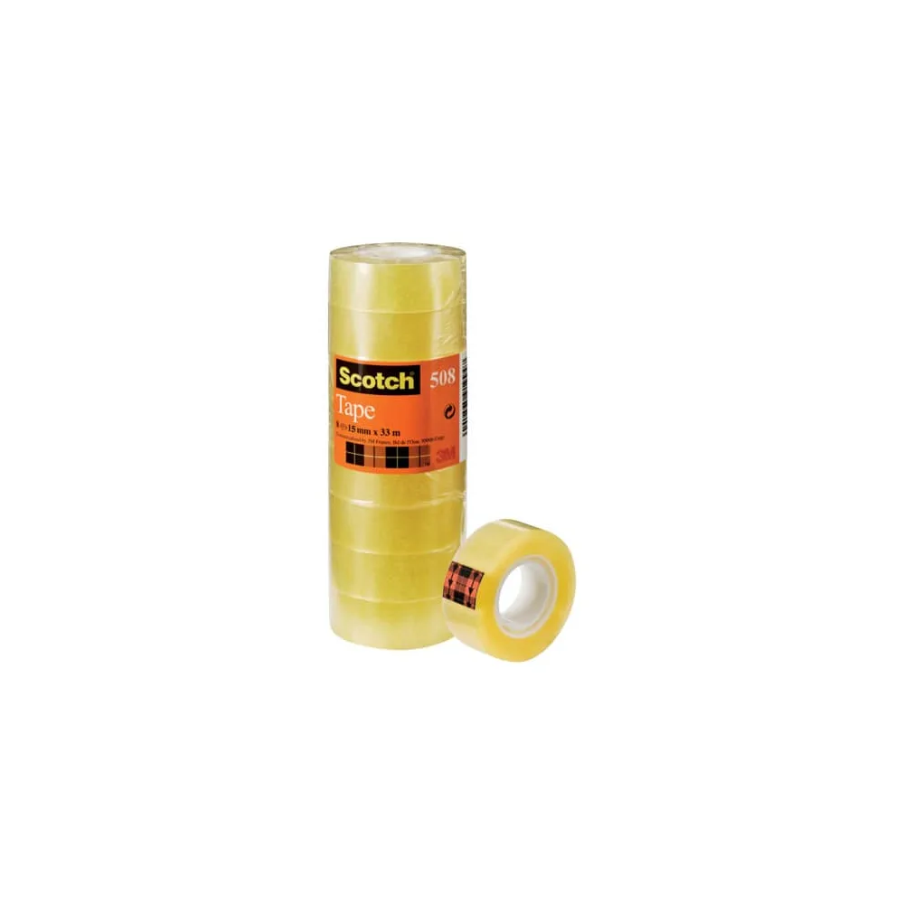 SCOTCH Klebefilm 15mmx33m transparent 10RL