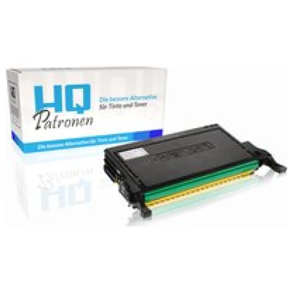 Kompatibel zu Samsung / HP CLP-Y660B/ELS / Y660 Tonerkartusche, gelb – Bild 2