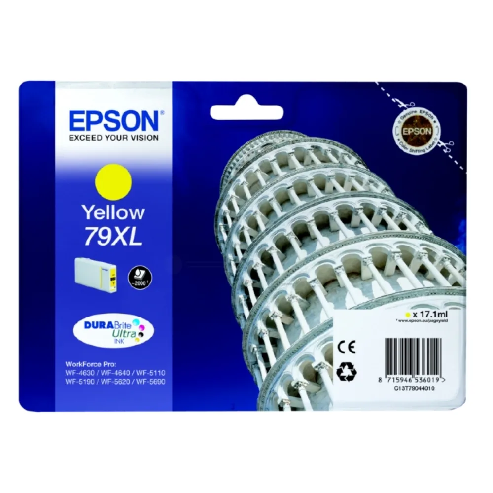 Original Epson C13T79044010 / 79XL Tintenpatrone gelb