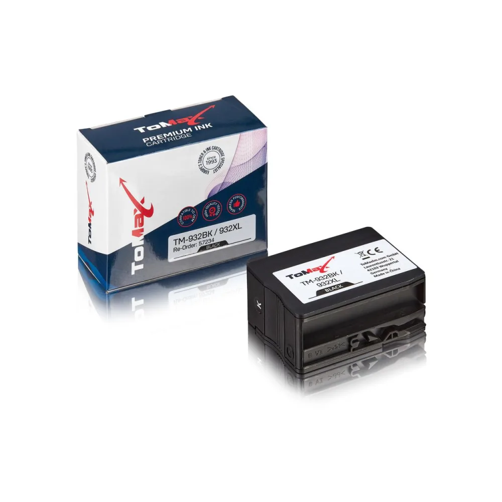 ToMax Premium ersetzt HP CN053AE / 932XL Tintenpatrone, schwarz