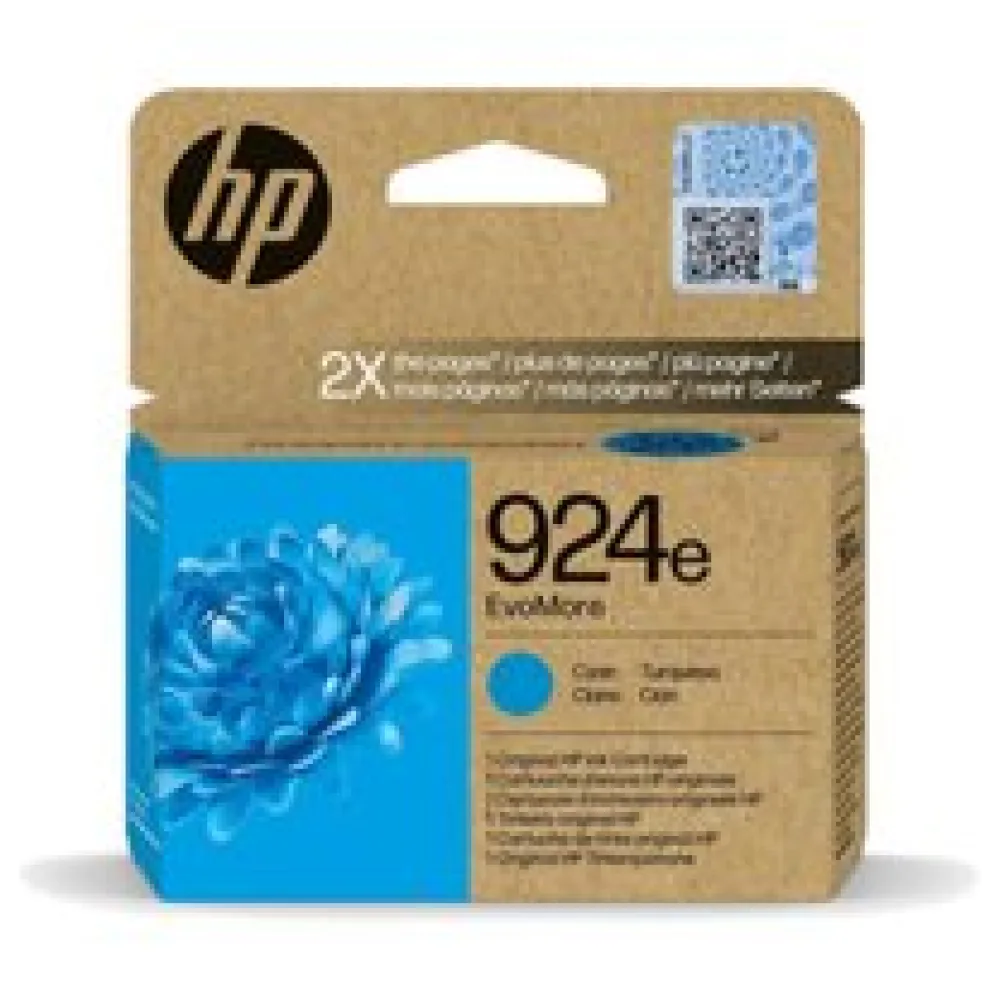 Original HP 4K0U7NE / 924E Tintenpatrone cyan – Bild 2