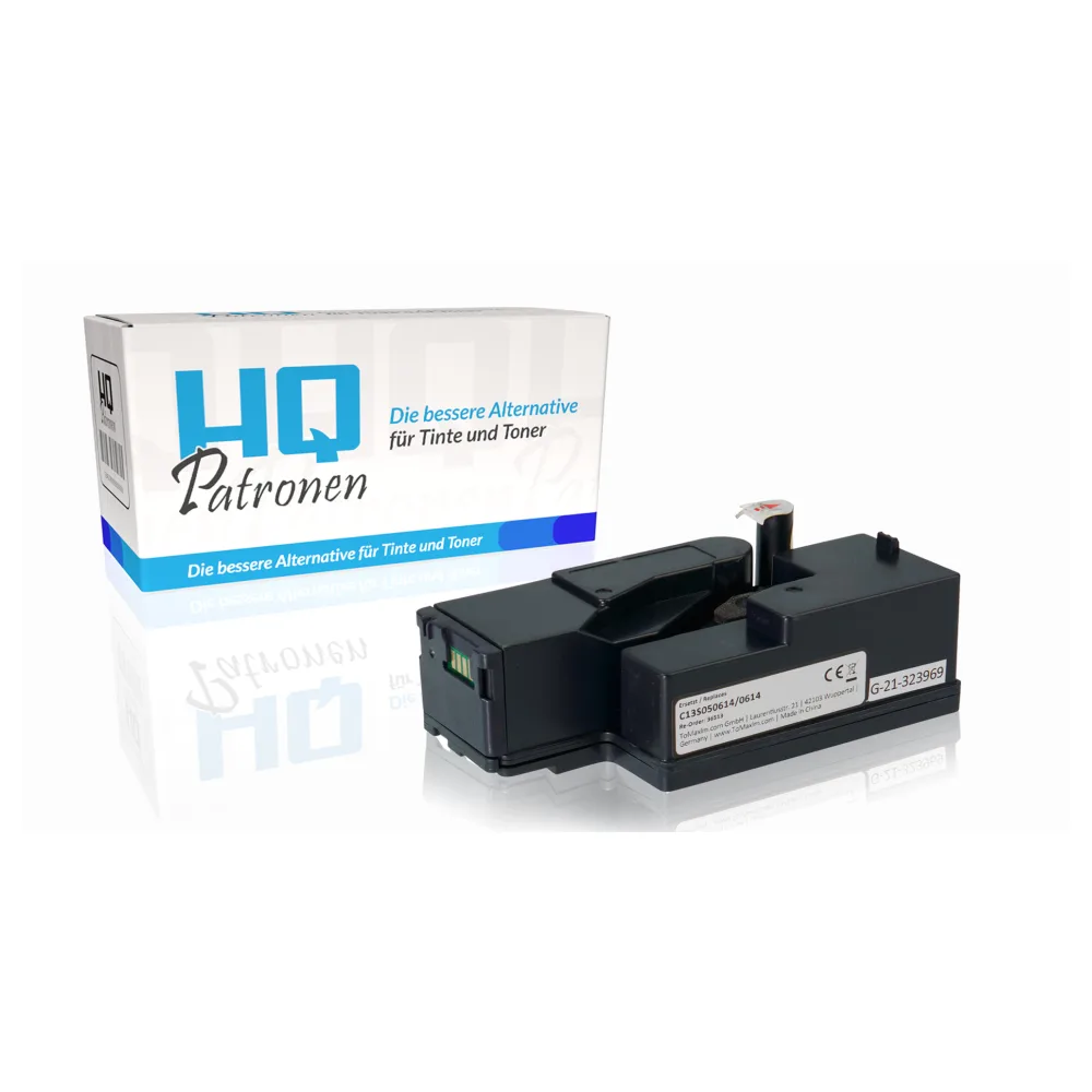 Kompatibel zu Epson C13S050614 / 0614 Tonerkartusche, schwarz