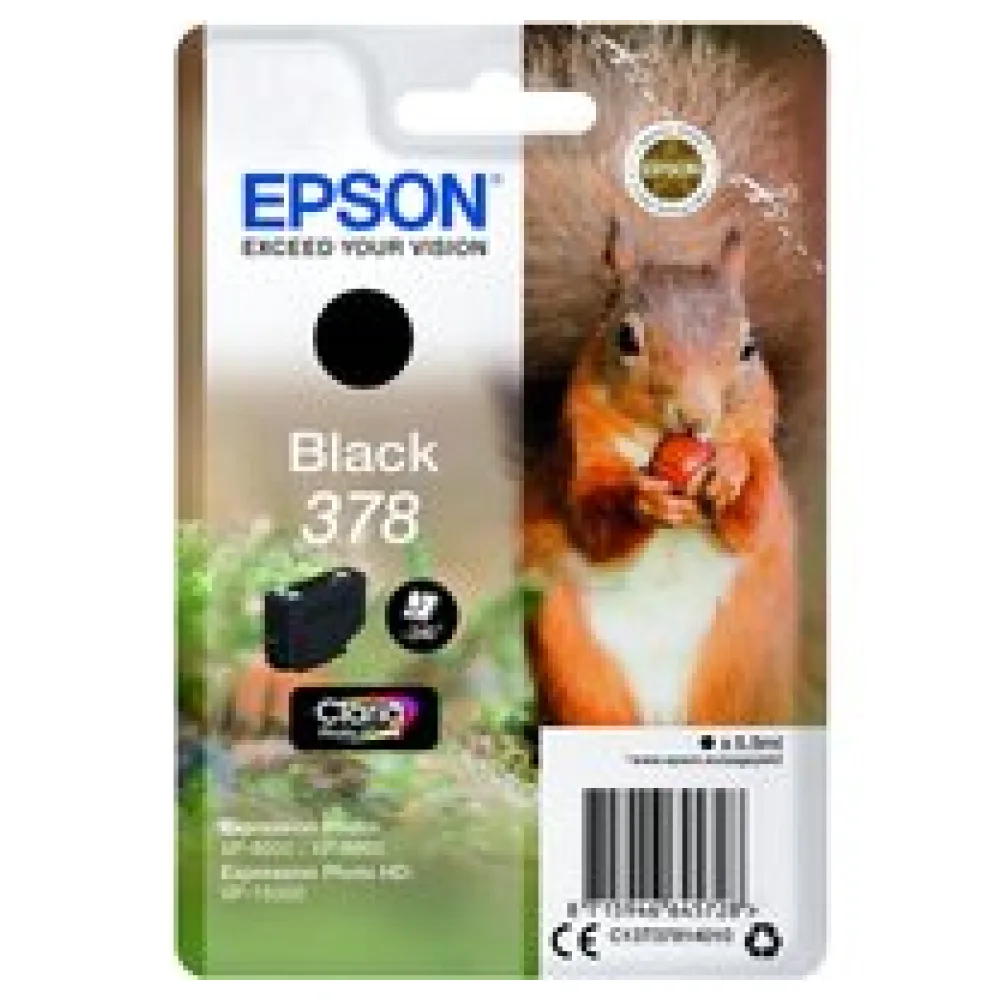 Original Epson C13T37814010 / 378 Tintenpatrone schwarz – Bild 2