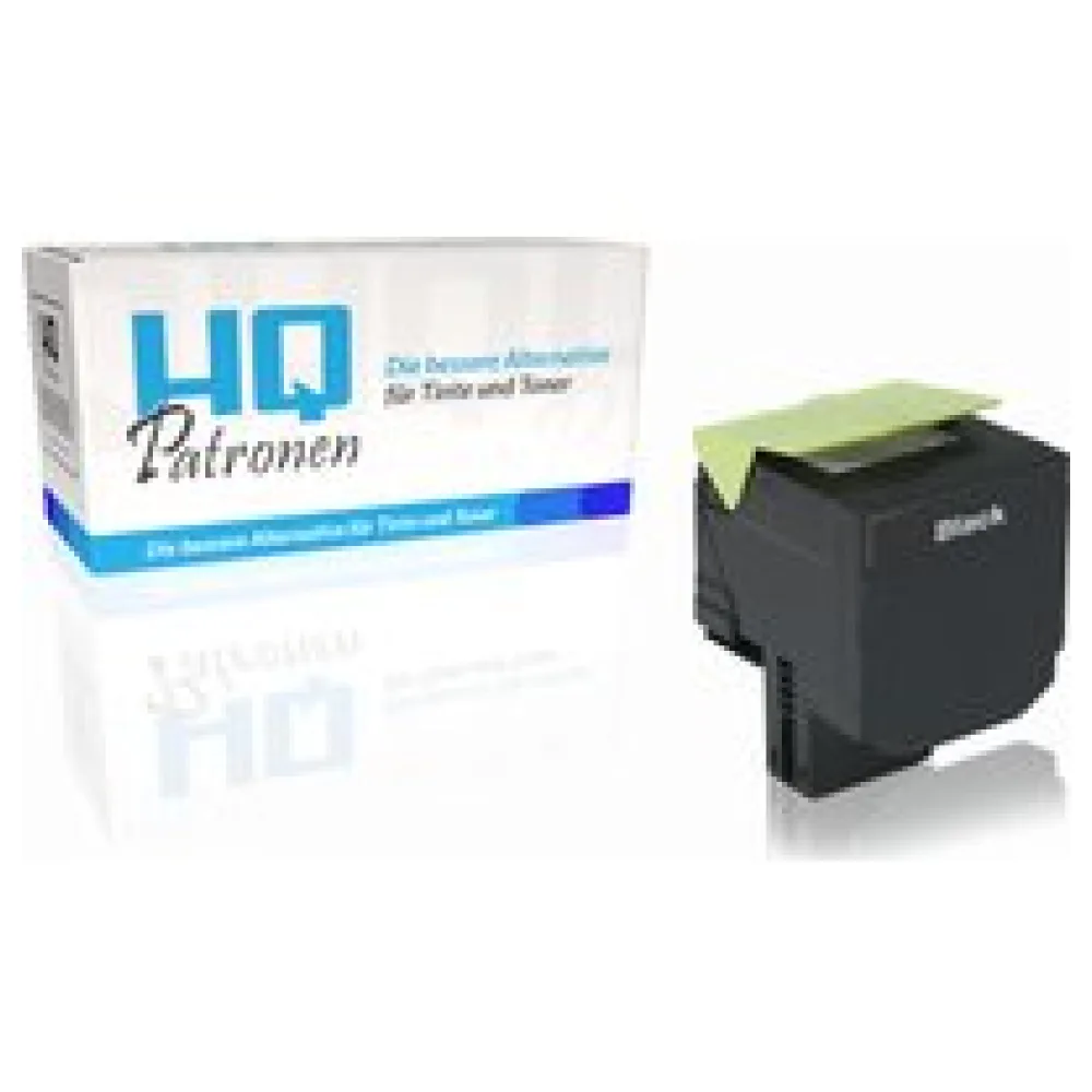 Kompatibel zu Lexmark 80C2SK0 / 802SK Tonerkartusche, schwarz – Bild 2