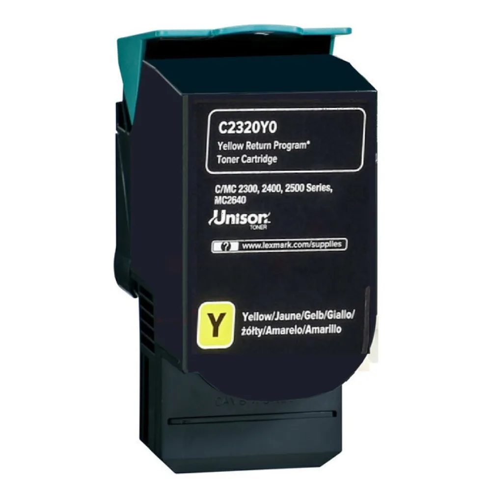 Original Lexmark C242XY0 Toner gelb