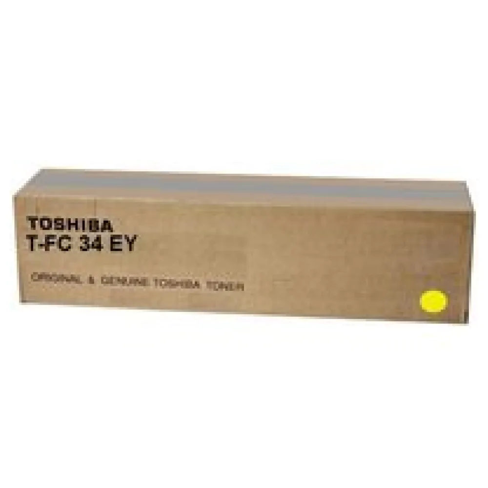 Original Toshiba 6A000001525 / TFC34EY Toner gelb – Bild 2