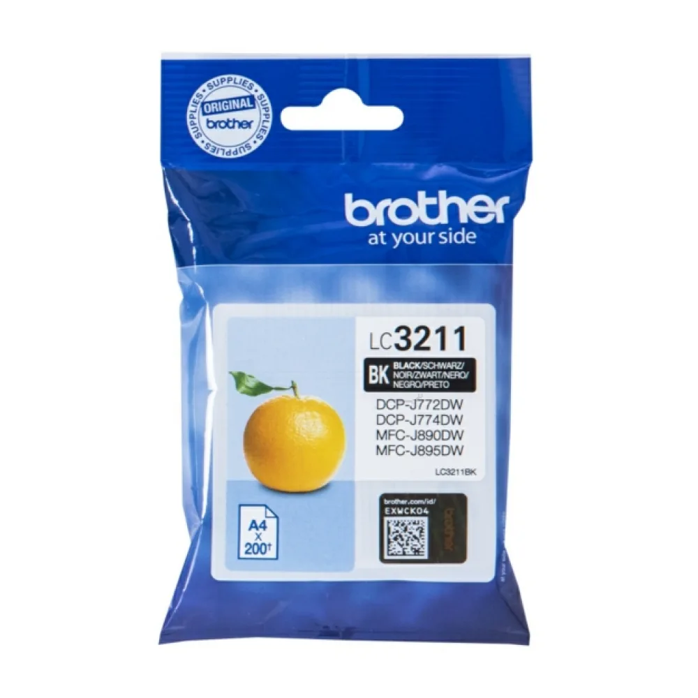 Original Brother LC3211BK Tintenpatrone schwarz