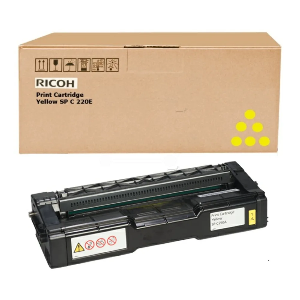 Original Ricoh 407546 Toner gelb