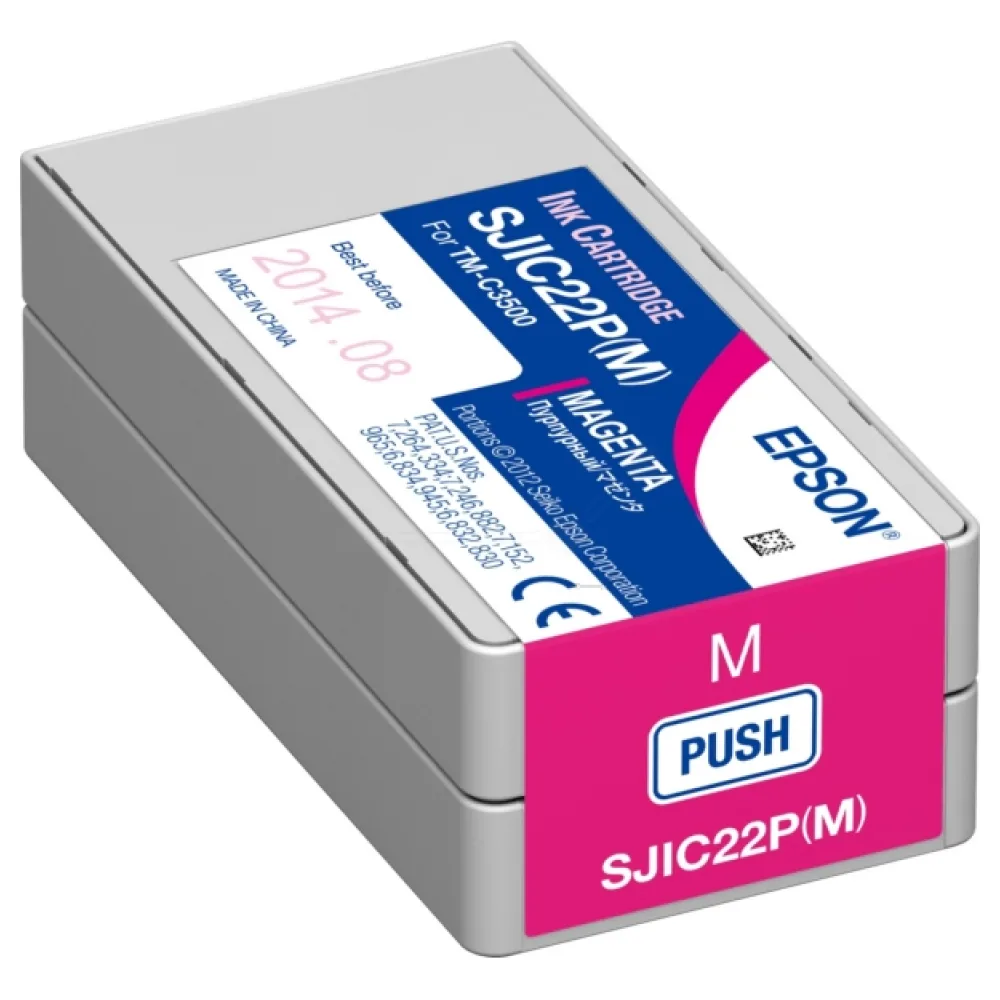 Original Epson C33S020603 / SJIC22P(M) Tintenpatrone magenta