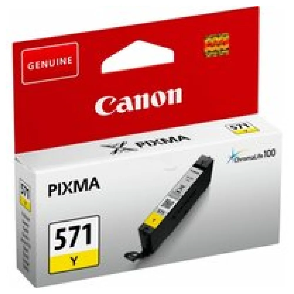 Original Canon 0388C001 / CLI571Y Tintenpatrone gelb – Bild 2