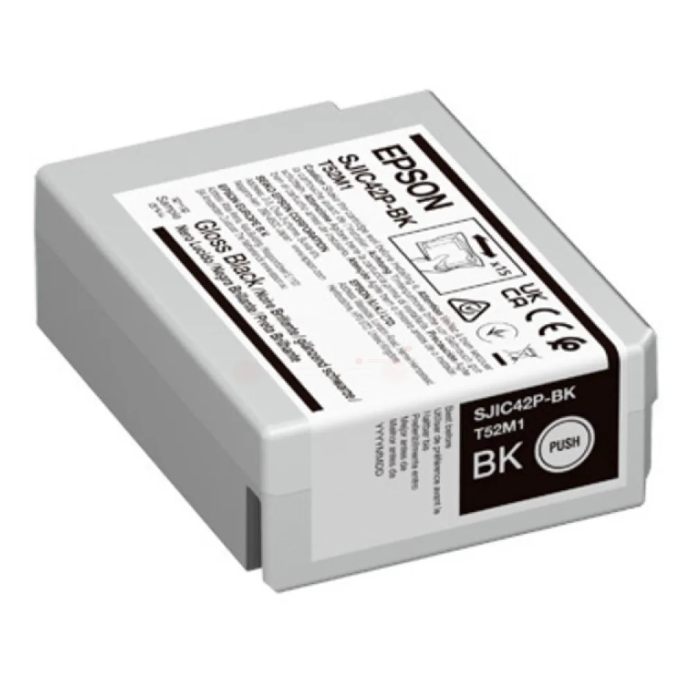 Original Epson C13T52M140 / SJIC42PBK Tintenpatrone schwarz