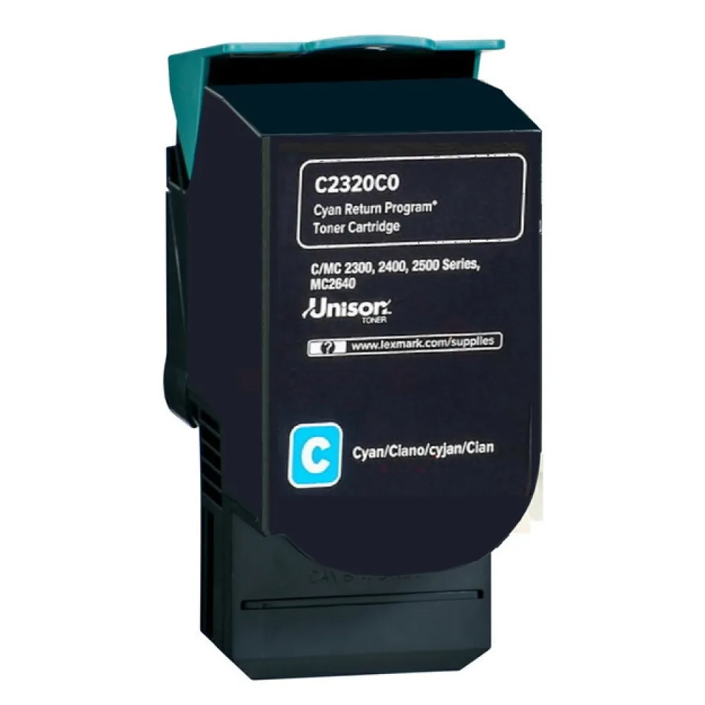 Original Lexmark C232HC0 Toner cyan