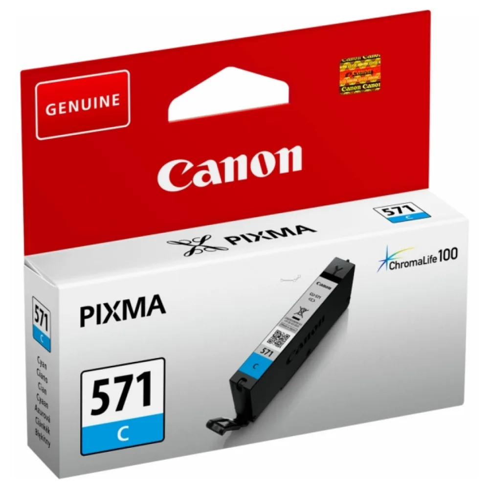 Original Canon 0386C001 / CLI571C Tintenpatrone cyan