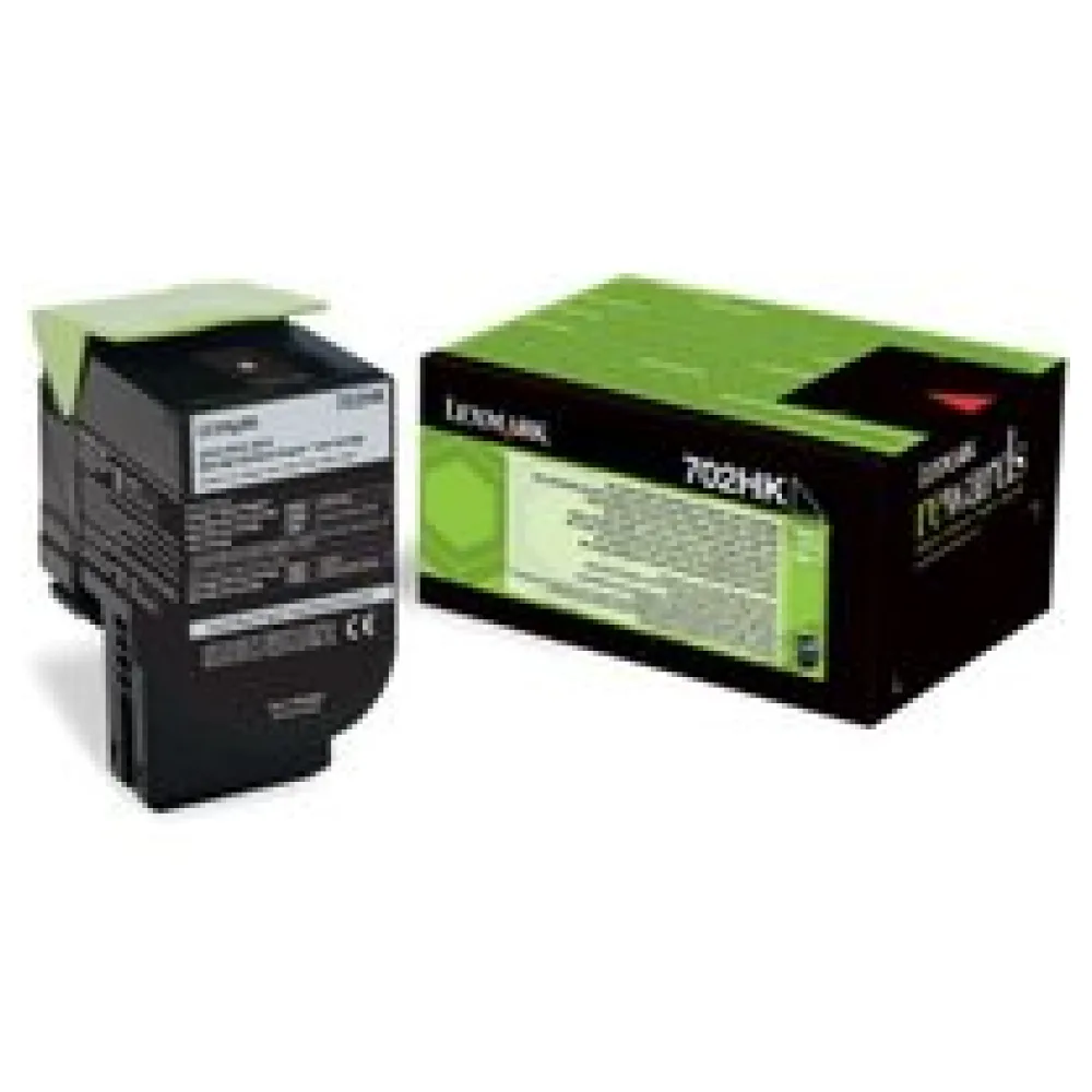 Original Lexmark 70C2HK0 / 702HK Toner schwarz – Bild 2