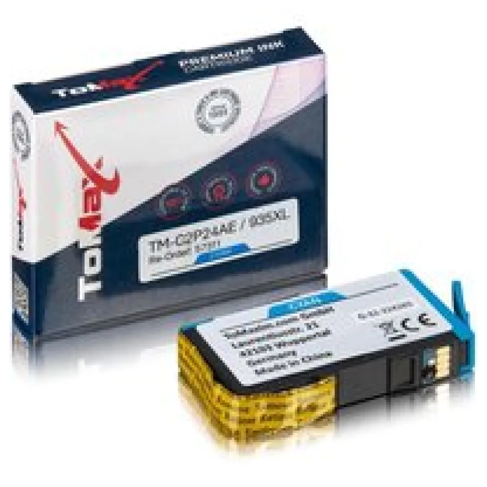 ToMax Premium ersetzt HP C2P24AE / 935XL Tintenpatrone, cyan – Bild 2
