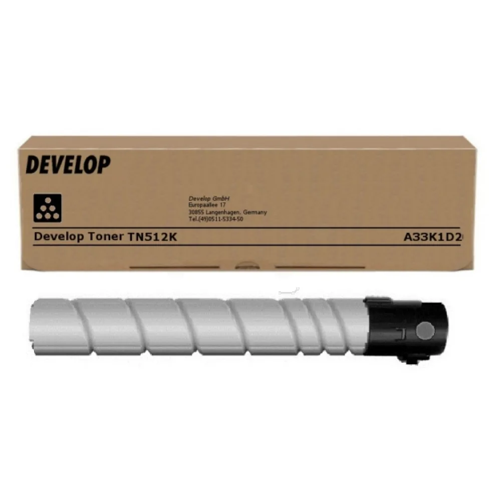 Original Develop A33K1D2 / TN512K Toner schwarz