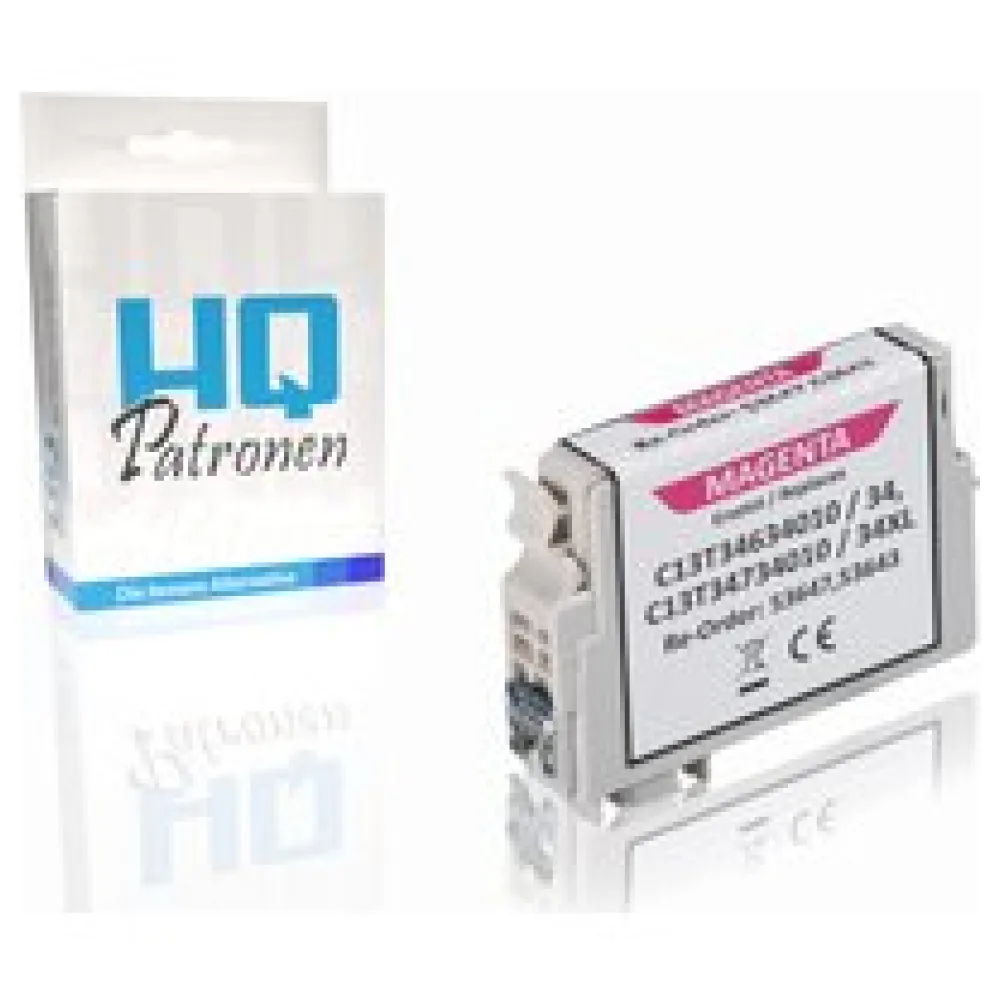 Kompatibel zu Epson C13T34734010 / 34XL Tintenpatrone, magenta – Bild 2