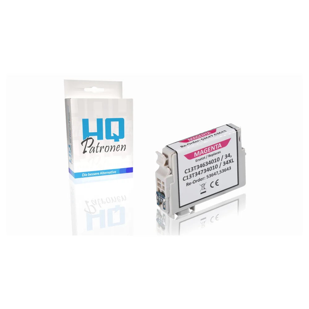 Kompatibel zu Epson C13T34734010 / 34XL Tintenpatrone, magenta