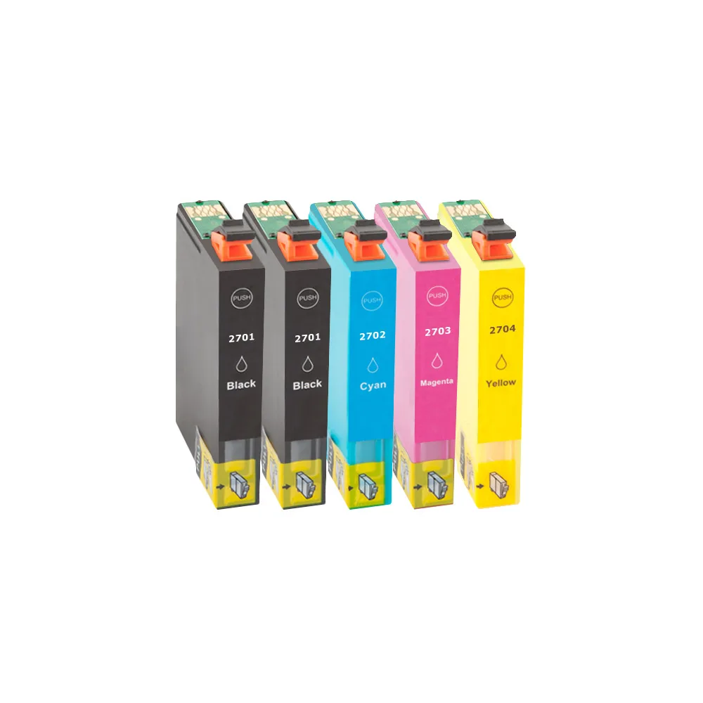 Multipack kompatibel zu Epson C13T27114010 / 27XL enthält 5 x Tintenpatrone