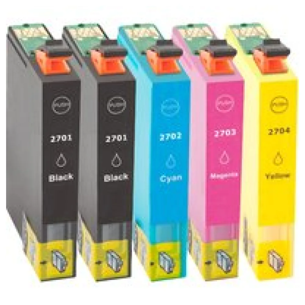 Multipack kompatibel zu Epson C13T27114010 / 27XL enthält 5 x Tintenpatrone – Bild 2
