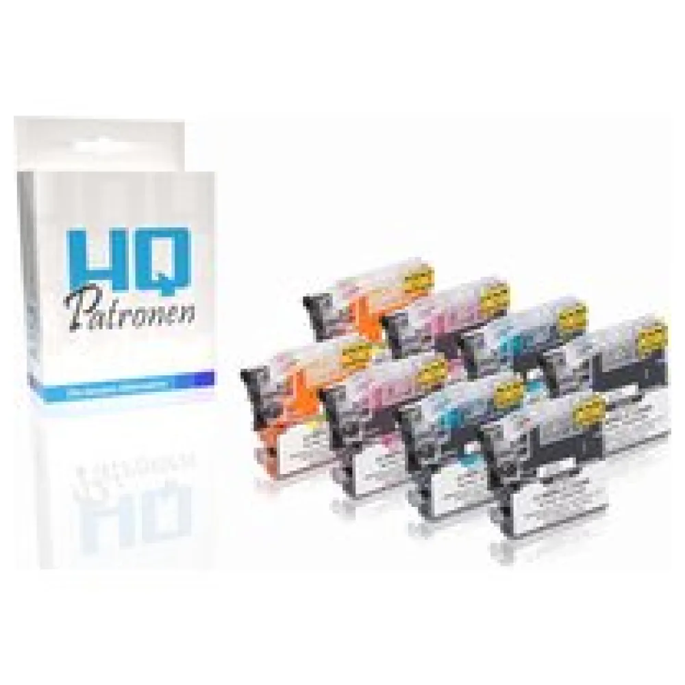 Multipack kompatibel zu Brother LC-980VALBP enthält 8x Tintenpatrone – Bild 2
