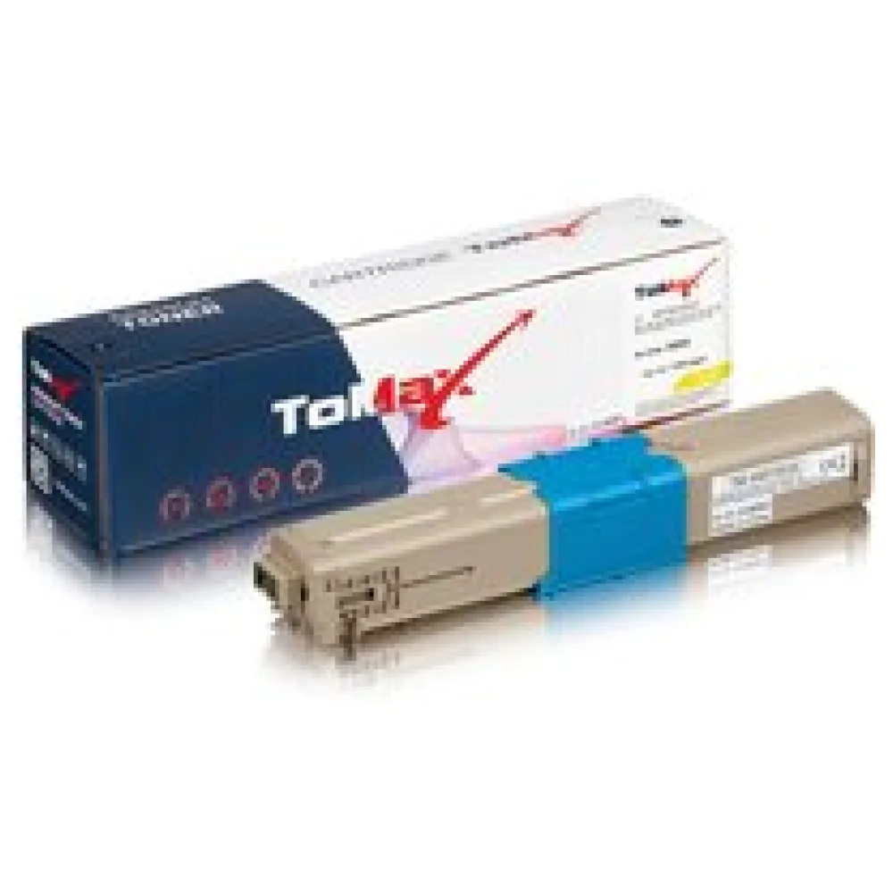 ToMax Premium ersetzt OKI 44973533 / C301 Toner Gelb – Bild 2