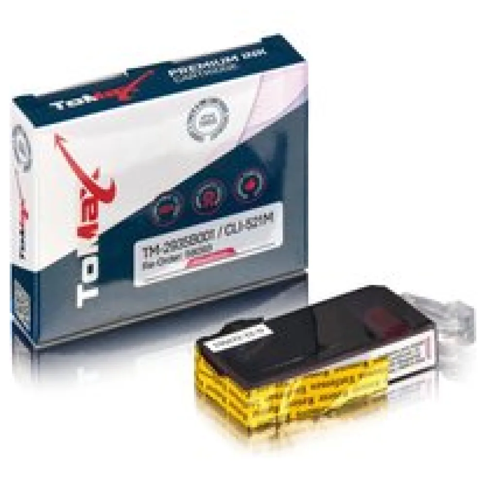 ToMax Premium ersetzt Canon 2935B001 / CLI-521M Tintenpatrone Magenta – Bild 2