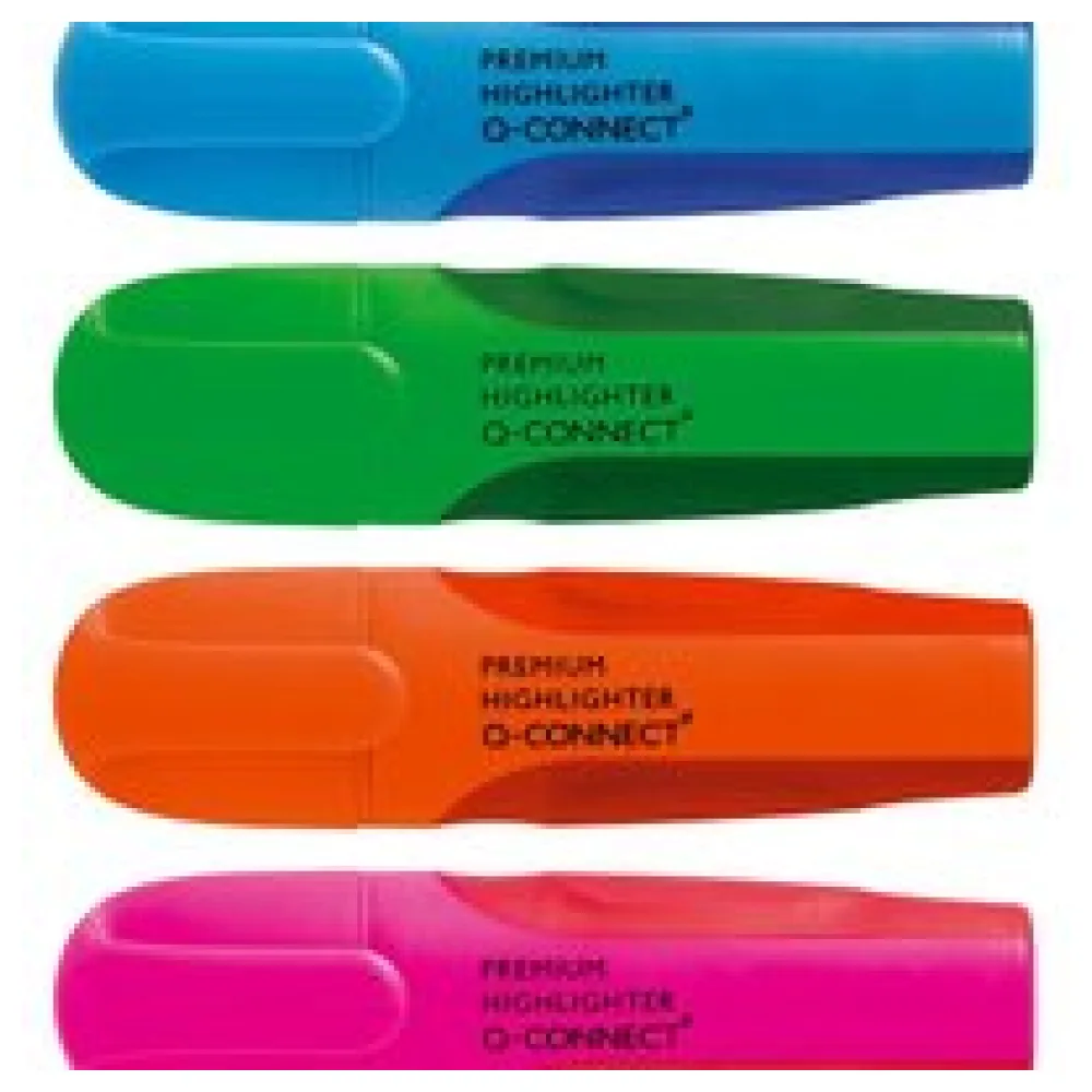 Q-CONNECT Textmarker Premium, 2-5mm, 6 Stück, sortiert – Bild 2