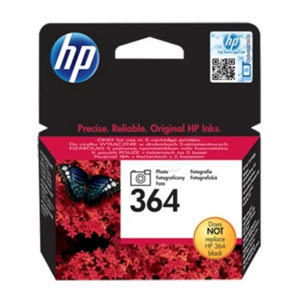Original HP CB317EE / 364 Tintenpatrone schwarz