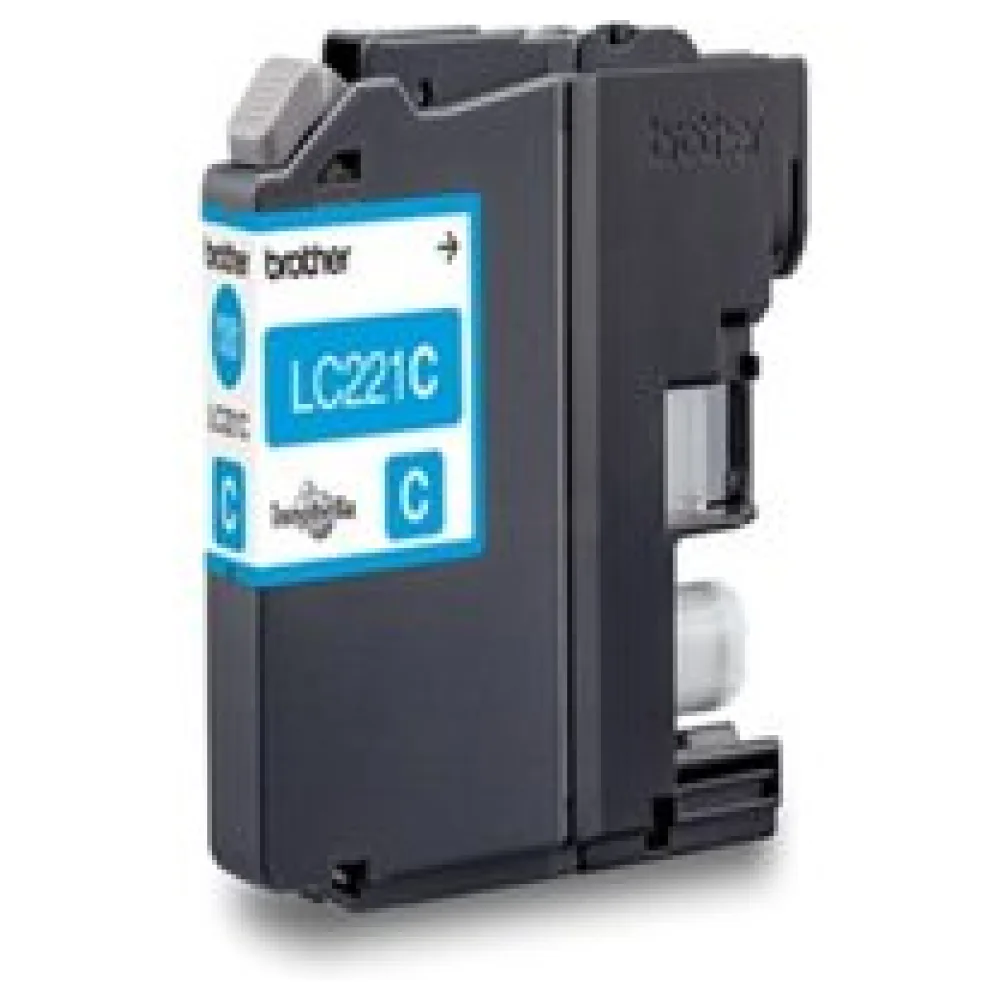 Original Brother LC221C Tintenpatrone cyan – Bild 2