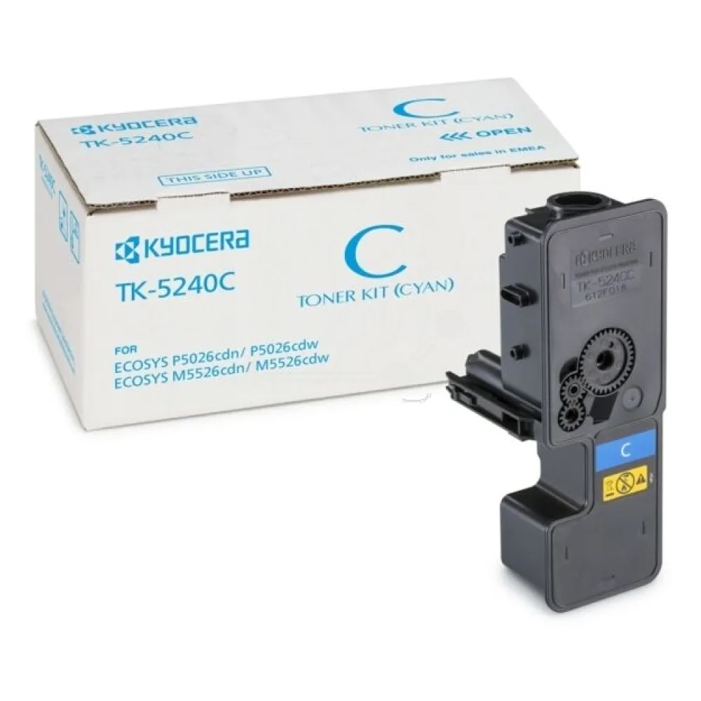 Original Kyocera 1T02R7CNL0 / TK5240C Toner cyan