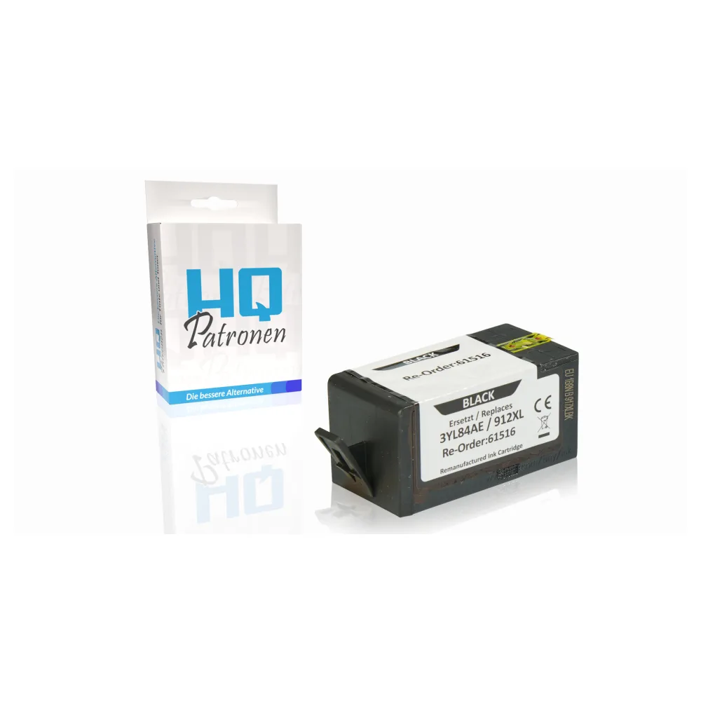 Kompatibel zu HP 3YL84AE / 912XL Tintenpatrone, schwarz